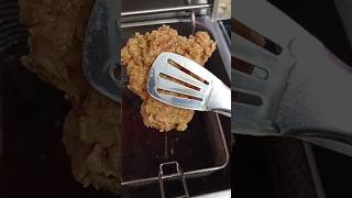 How to make chicken fries in a new restaurant chicken fries cooking shorts trending [upl. by Ellimaj270]