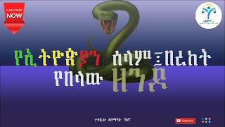 የኢትዮጵያን ሰላም፤ በረከት የበላውን ዘንዶ እንዴት ማስወገድ ይቻላል ሰማያዊ ችሎት መፍትሔ አለው፡፡ [upl. by Inalem]