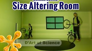 AMES ROOM Illusion  REVEALED  dArtofScience [upl. by Hsreh]