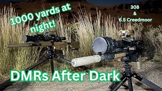 DMRs after dark 1000 yards with my night setups [upl. by Anneh228]