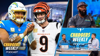 Herbert vs Burrow ChargersBengals SNF Preview  LA Chargers [upl. by Glick209]