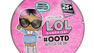 LOL Surprise OOTD Advent Calendar Limited Edition 2018 Outfit of the Day Unboxing Toy Review [upl. by Gilchrist259]