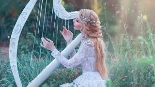 Relaxing Ambience 😌 Beautiful Harp Music to Relax 😌 Calm Harp Instrumental [upl. by Risan588]