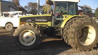 Hurlimann Master H6165 Tractor  UNRESERVED ONLINE AUCTION  12192018  wwwbigironcom  DF2884 [upl. by Cardon643]