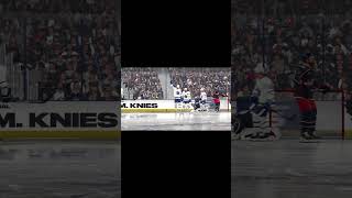 Knies Gets Out of the Box and on the Board shorts nhl torontomapleleafs nhl25 [upl. by Cristine]