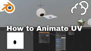 How to Animate a UV Map in Blender 28 Tutorial [upl. by Yklam887]