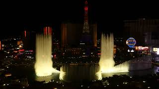 Fountains of Bellagio  Tiesto Fountain View Room [upl. by Auhsej]