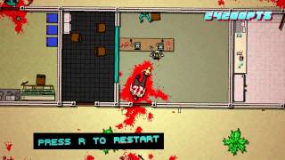 Hotline Miami 2 Scene 4 Final Cut S Rank [upl. by Ahsienat816]