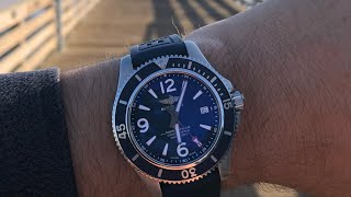 BREITLING SUPEROCEAN 42 A17366 BLUE REVIEW [upl. by Risa399]