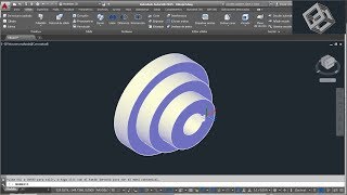Polea escalonada en AutoCAD 2013 [upl. by Townsend634]