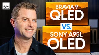 QLED vs OLED  Why OLED Always Wins Bravia 9 vs A95L [upl. by Annabel]