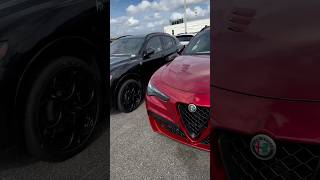 Which Stelvio Quadrifoglio are you driving⁉️ alfaromeo stelvio quadrifoglio suv italiancars [upl. by Yllier]