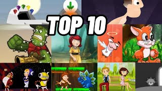 Top 10  Nostalgic Friv Games [upl. by Ruggiero]