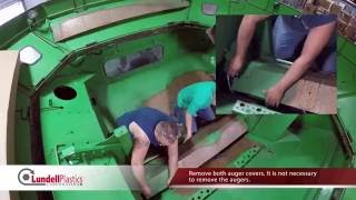 Lundell Plastics Tank Floor Cross Liner Install Video [upl. by Prasad]