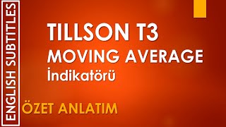 TILLSON T3 MOVING AVERAGE with English Subtitles [upl. by Lyall]