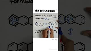 Resonance structure of anthracene l anthracene Resonance structure l anthracene formula structure l [upl. by Miarhpe]