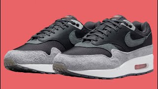 NIKE AIR MAX 1 ’87 PRM “DARK SMOKE GREY” [upl. by Kippar]