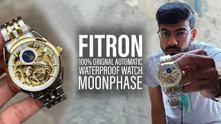 Fitron Beautiful Mens Watch in Skeleton Dial I Fitron Watch Review  Fitron Watches in Pakistan [upl. by Egidio]