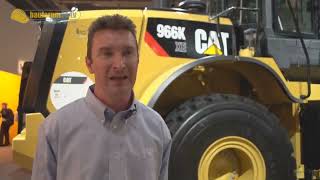 Caterpillar Radlader 966K XE  Intermat [upl. by Seabury629]