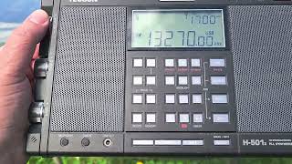 Tecsun H501x shortwave receiver Gander radio frequencies check and personal comments [upl. by Jonie]