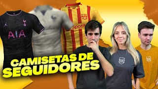 REACCIONAMOS A CAMISETAS DE FÚTBOL HECHAS POR NUESTROS SEGUIDORES [upl. by Stelmach]