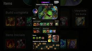 Build Nunu 51b wildrift wildriftbuilds lendaswildrift leagueoflegends nunuewillump [upl. by Aufmann396]