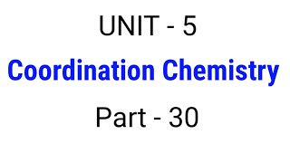 Crystal Field Splitting in Tetrahedral complexes Coordination Chemistry  TN 12th Chemistry  Unit5 [upl. by Giana]