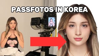 PASSBILDER IN KOREA  KOREA VLOG [upl. by Moore]