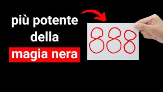 SCRIVI 888 SU UN PEZZO DI CARTA E METTILO SOTTO IL CUSCINO  Significato Spiritualità [upl. by Ratna]