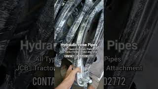 Hydraulic Hose Pipes  Hose Pipes  JCB Pipe  Tractor Pipe hosepipe tractortrolley jcb loader [upl. by Adnhoj]