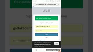 Url99 url shortener to earn money online  Earn money online in 2019  best way to earn money onli [upl. by Trenton]