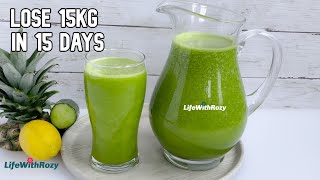 STRONGEST BELLY FAT BURNER DRINK LOSE 15KG  30LBS IN 2 WEEKS [upl. by Enirok]