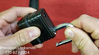 Master Lock combination changing [upl. by Gennaro]