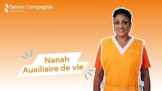 Nanah Auxiliaire de Vie chez Senior Compagnie Paris 11 [upl. by Romano498]