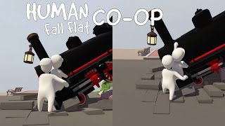 Lets Play quotHuman Fall Flatquot COOP Mode Part 1 [upl. by Lukin]