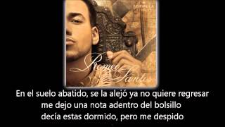 Romeo Santos  Soberbio lyric  letra [upl. by Schug]