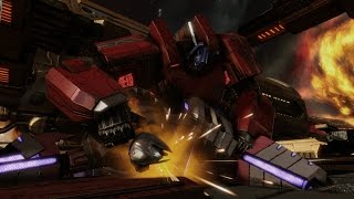 Transformers Fall of Cybertron Walkthrough  Chapter 13 Duel  Optimus Prime [upl. by Kiri639]