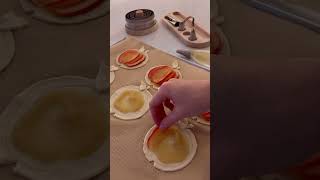 Tartelettes en forme de pommes 🍎 baking pomme tarte recipe recettefacile recette [upl. by Runkel265]