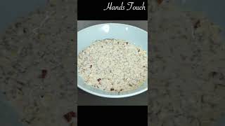 Oats Breakfast Recipe recipe reels oats [upl. by Lemak514]