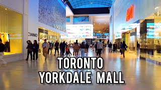 Toronto Yorkdale Shopping Centre Mall Toronto Canada 4k [upl. by Uri]