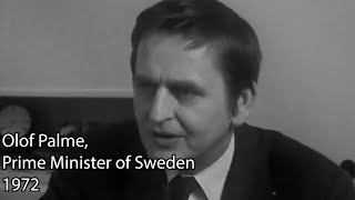 Olof Palme on US atrocities in Vietnam  Solidarity with Palestine [upl. by Robert879]