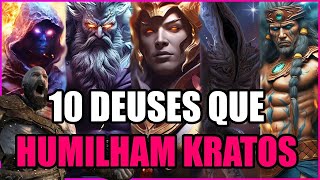 10 DEUSES INSANAMENTE PODEROSOS DE VÁRIAS MITOLOGIAS  TIER LIST [upl. by Tikna473]