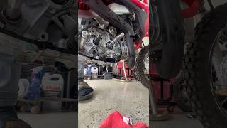 Crf110 checking shift shaft before reassembly [upl. by Nona764]