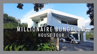 Asias Modern Luxury Hillside Bungalow  Malaysias Extraordinary Homes  House Tour [upl. by Hteazile260]