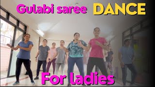 Gulabi sadi dance easy steps Beginners dance Easy choreography Sanju Rathod G spxrk dance [upl. by Adnat]