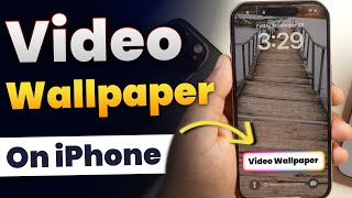 How to Set Video as Lock Screen Wallpaper on iPhone Set Video Wallpaper on iPhone [upl. by Gibbs]