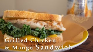 Grilled Chicken amp Mango Sandwich [upl. by Yrellav729]