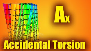 ETABS Accidental Torsion Arabic Tutorial  Step 20 [upl. by Ecnarual453]