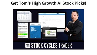 Tom Gentile Stock Cycles Trader  Make Money In Just 30 Days With NEW AI Stock Picking Service [upl. by Ynner]