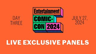 LIVE at San Diego ComicCon Day 3 Panels  SDCC 2024  Entertainment Weekly [upl. by Lonee82]